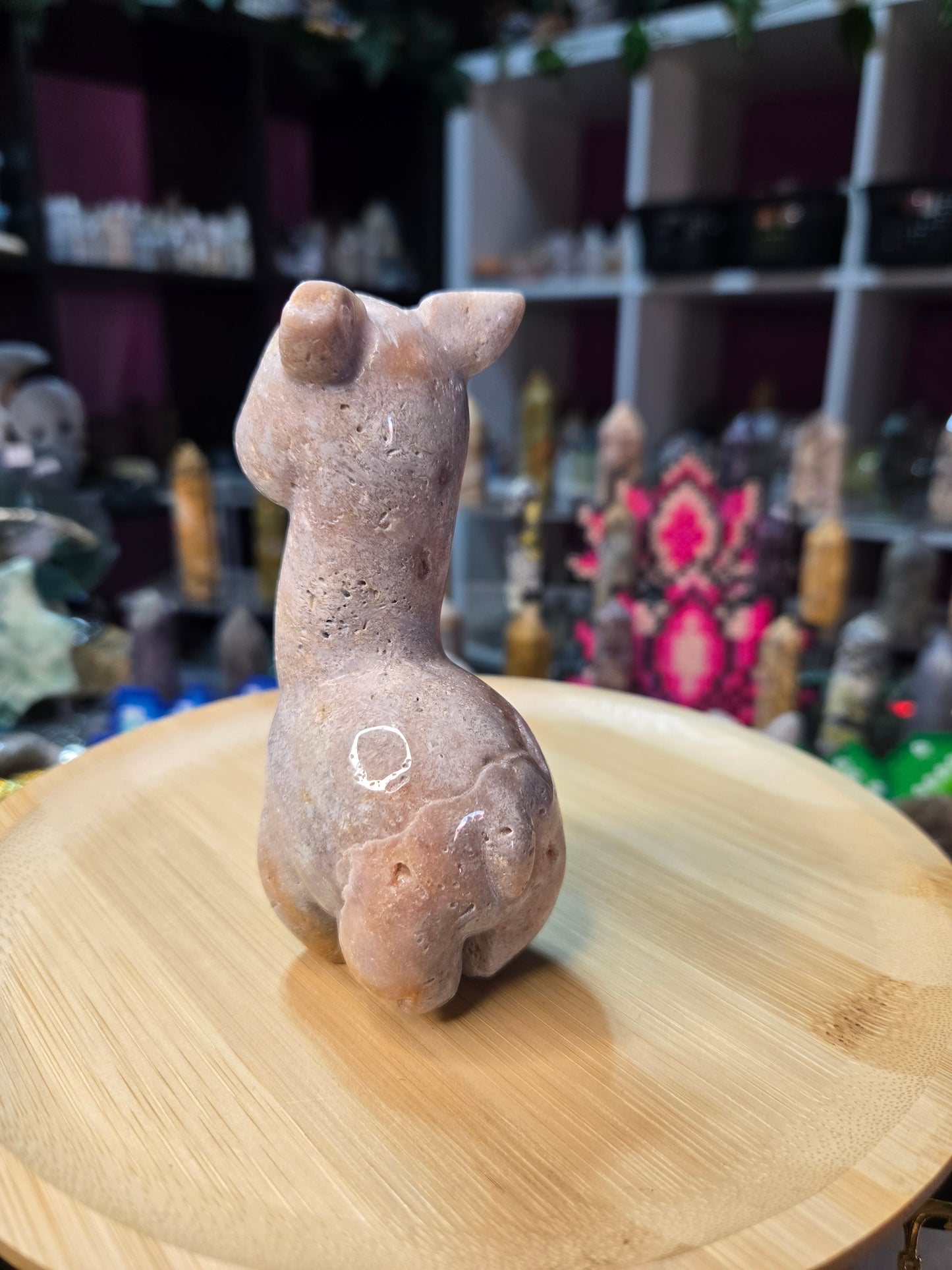 Pink Amethyst Alpaca