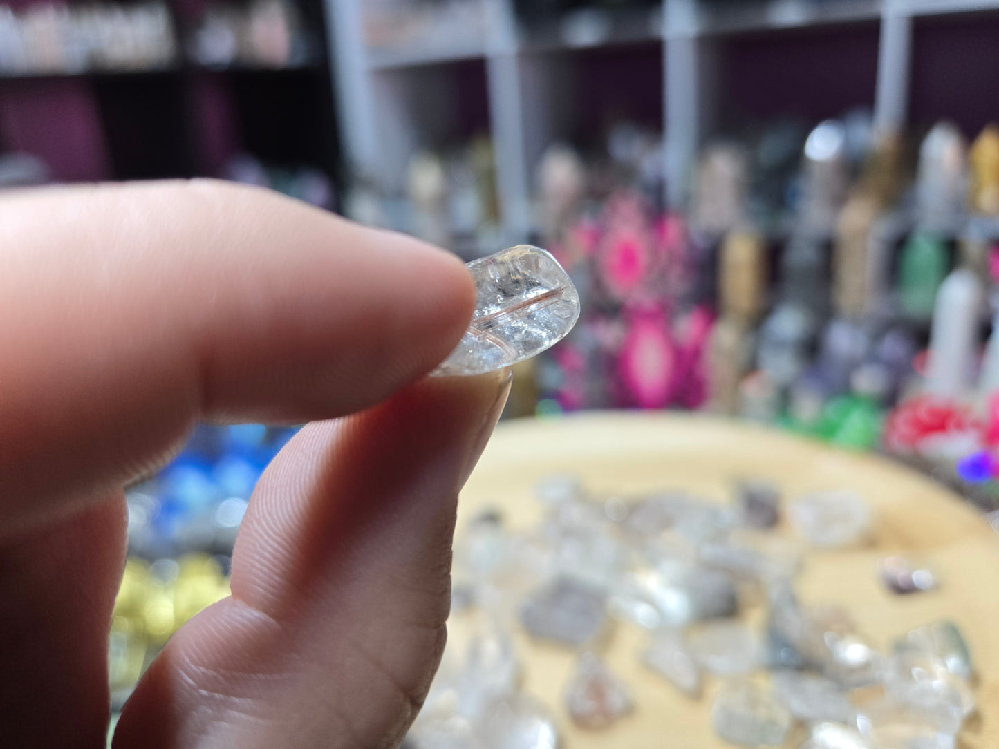 Inclusion Quartz Chips