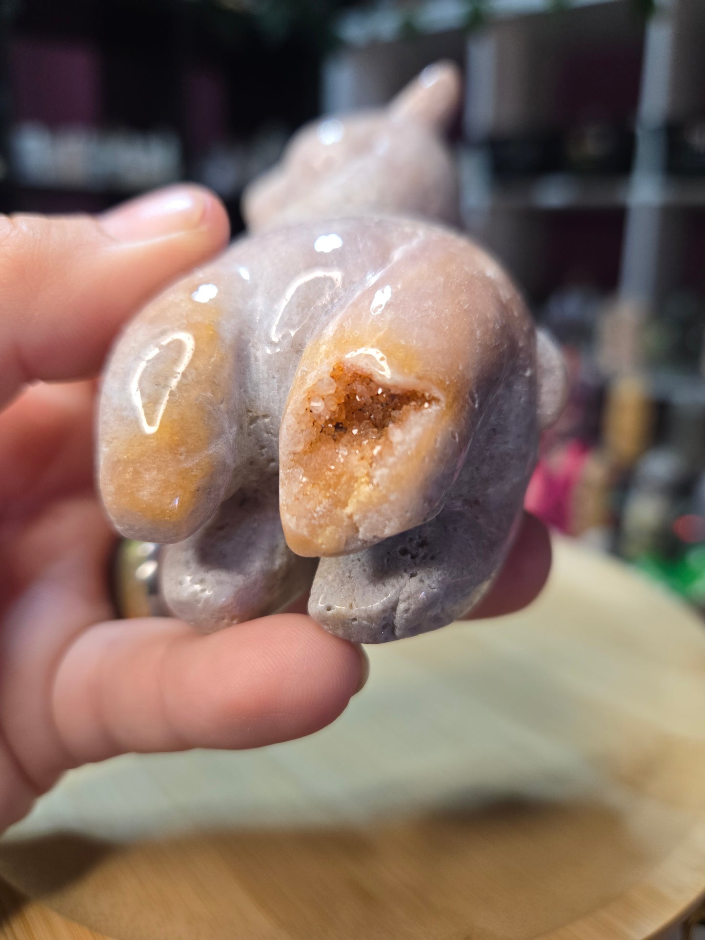Pink Amethyst Alpaca